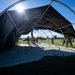 Airmen from the 181st Force Support Squadron conduct search and recovery training at Alpena Combat Readiness Training Center