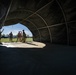 Airmen from the 181st Force Support Squadron conduct search and recovery training at Alpena Combat Readiness Training Center