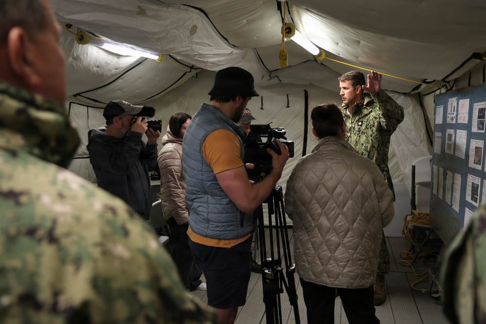 Media Visit Showcases Seabee Construction at BALTOPS 2026