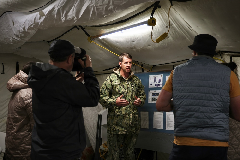Media Visit Showcases Seabee Construction at BALTOPS 2026