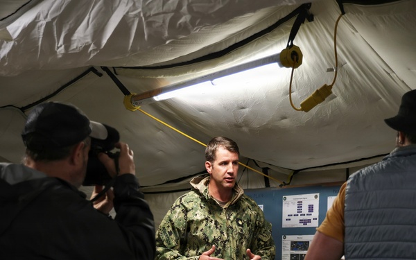 Media Visit Showcases Seabee Construction at BALTOPS 2026