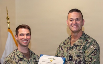 NAVSUP WSS Commander Recognizes Supply Officers with Top Honors at NSA Mechanicsburg