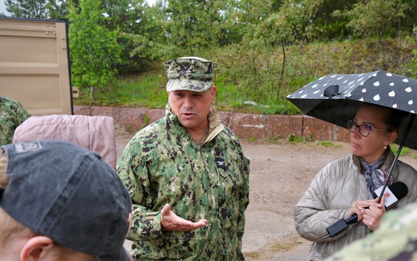 Media Visit Showcases Seabee Construction at BALTOPS 2026