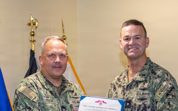 NAVSUP WSS Commander Recognizes Supply Officers with Top Honors at NSA Mechanicsburg