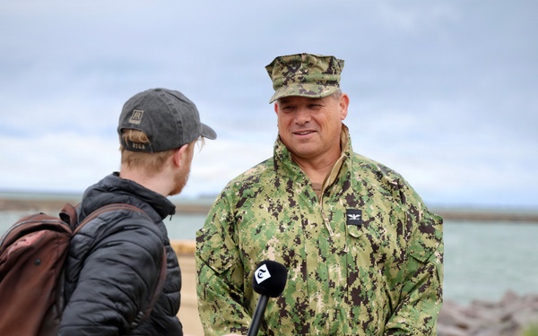 Media Visit Showcases Seabee Construction at BALTOPS 2026