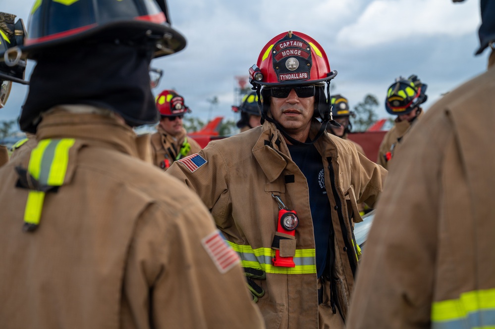 Tyndall firefighters hone emergency response readiness