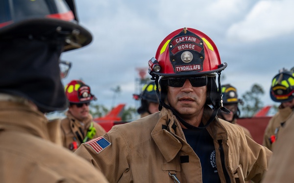 Tyndall firefighters hone emergency response readiness