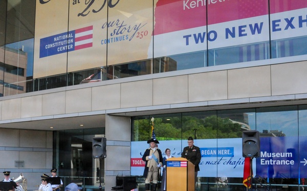 Army Reserve leader helps celebrate Army’s 251st birthday in nation’s birthplace