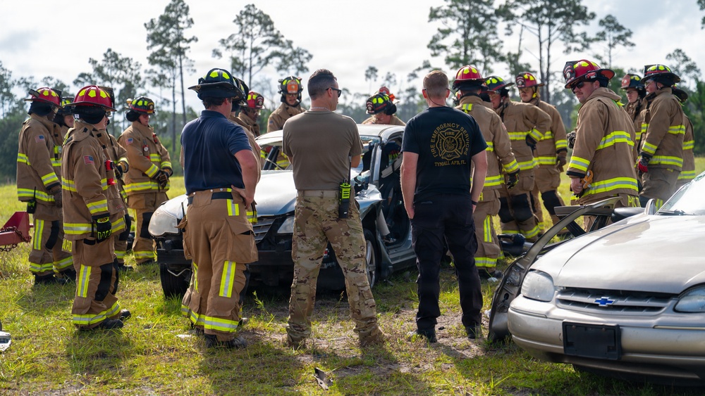 Tyndall firefighters hone emergency response readiness