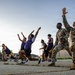 Kansas State University Football Team visits Fort Riley