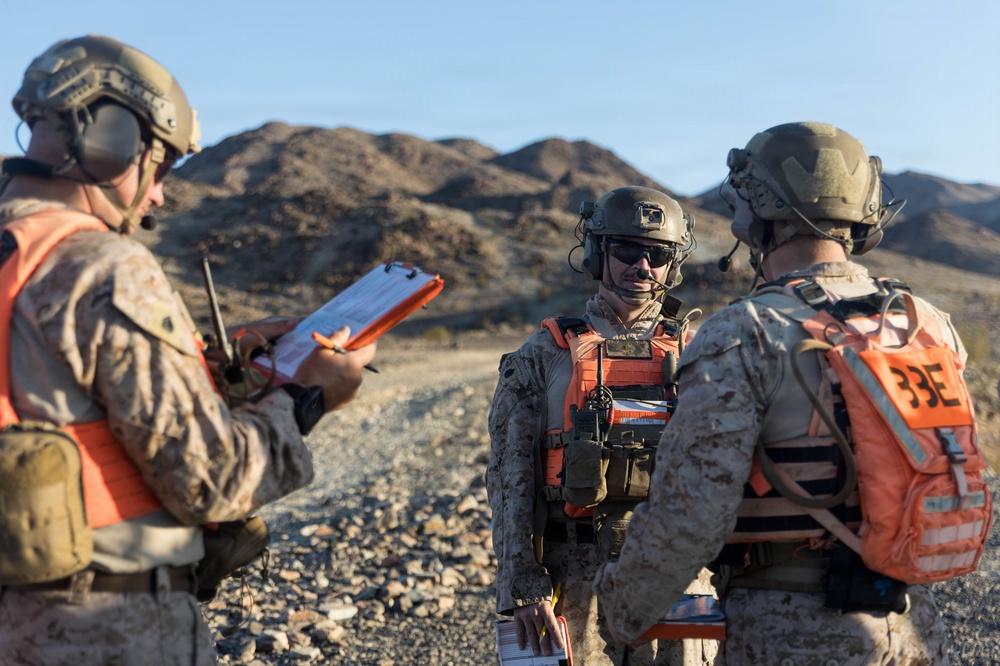 U.S. Marines Conduct Platoon Attacks at Range 410A during ITX 3-26
