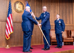 368th TRS bids farewell to McKinley, welcomes Casebolt during ceremony