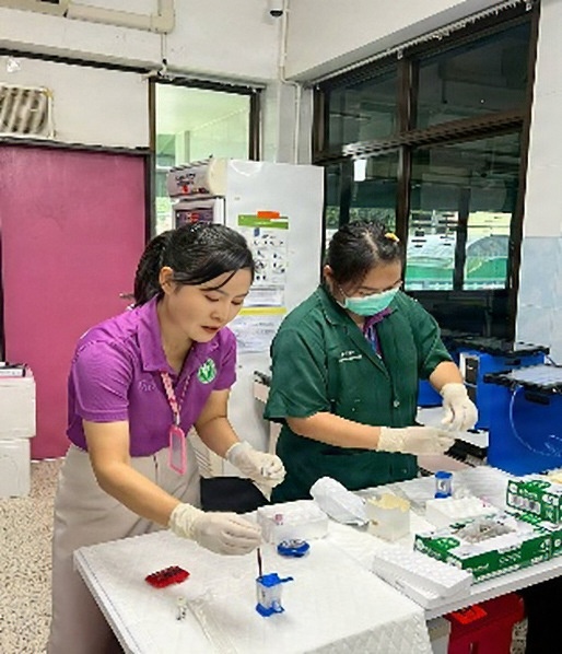 WRAIR-AFRIMS conducts pre-study training for Xpert Tropical Fever Test clinical evaluation