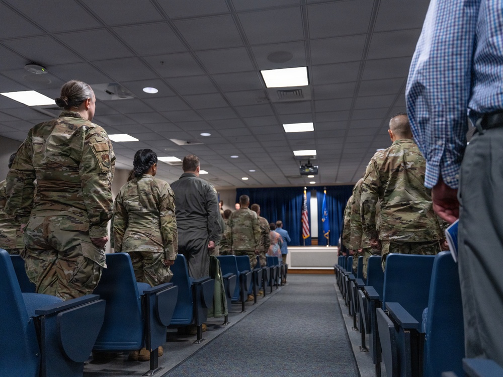 Eaker Center welcomes new commander during change of command ceremony