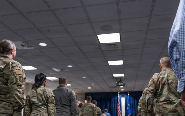 Eaker Center welcomes new commander during change of command ceremony