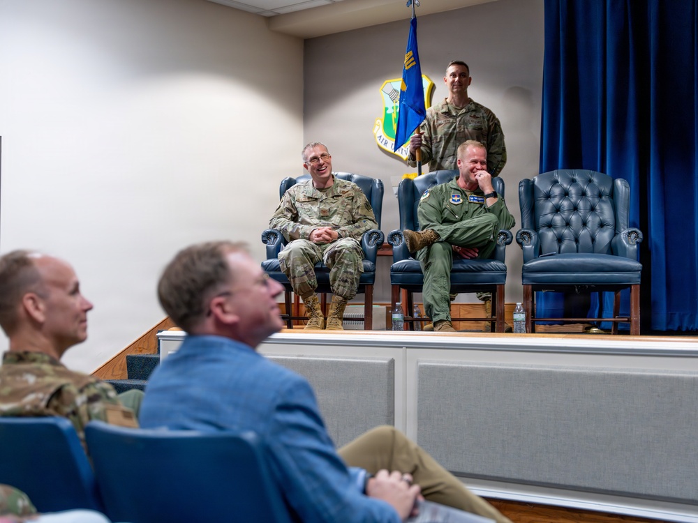 Eaker Center welcomes new commander during change of command ceremony