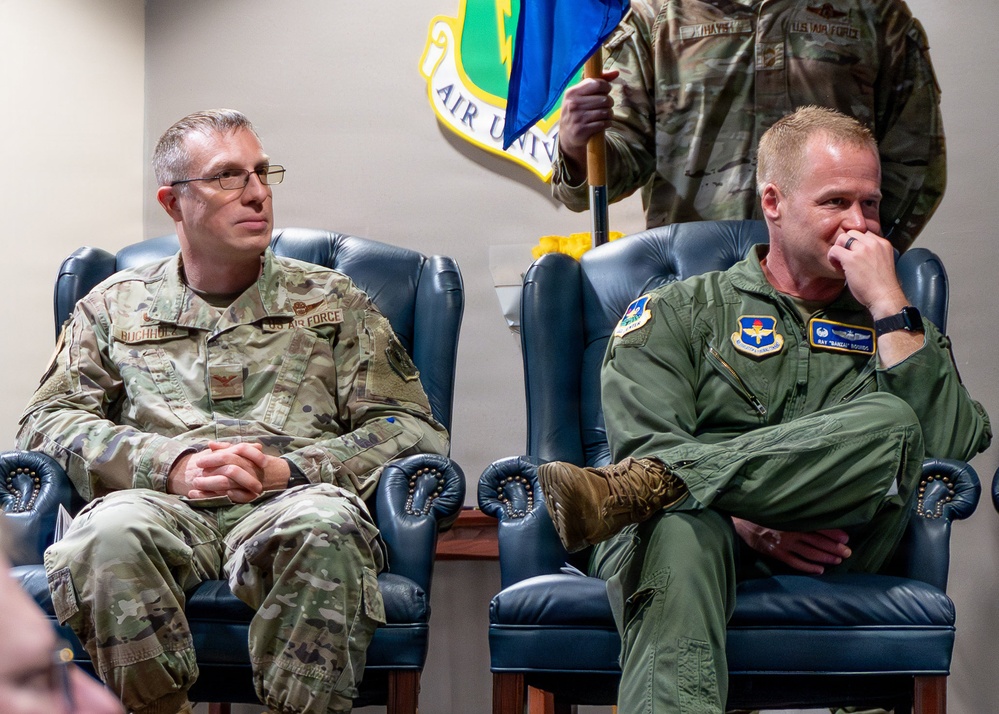 Eaker Center welcomes new commander during change of command ceremony