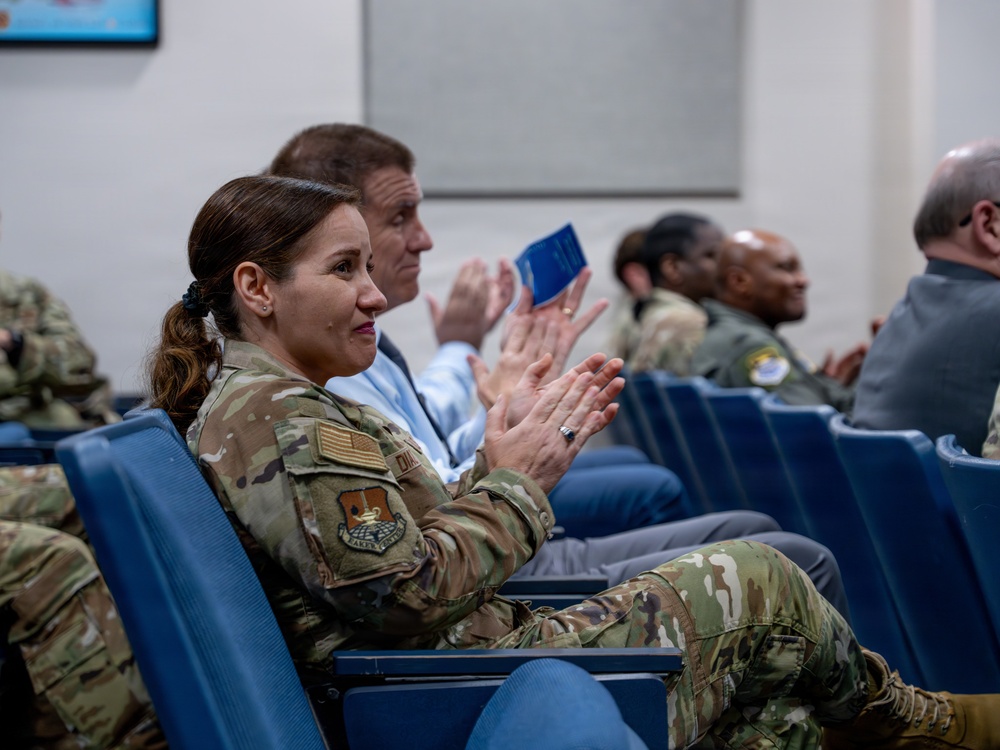 Eaker Center welcomes new commander during change of command ceremony