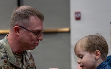 Eaker Center welcomes new commander during change of command ceremony