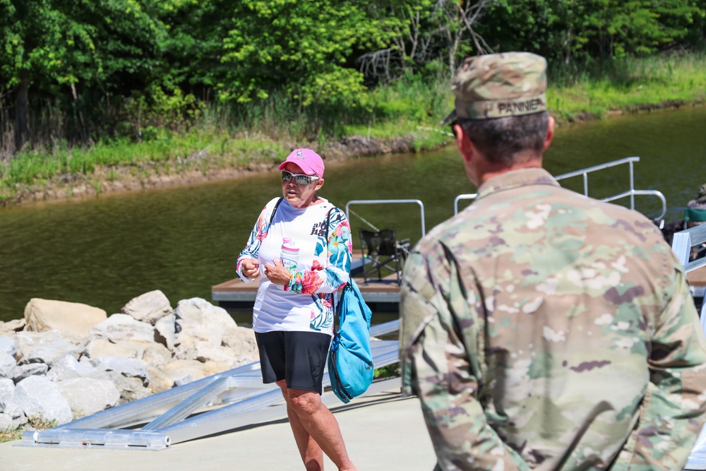 Rend Lake installs ADA compliant fishing and kayak dock