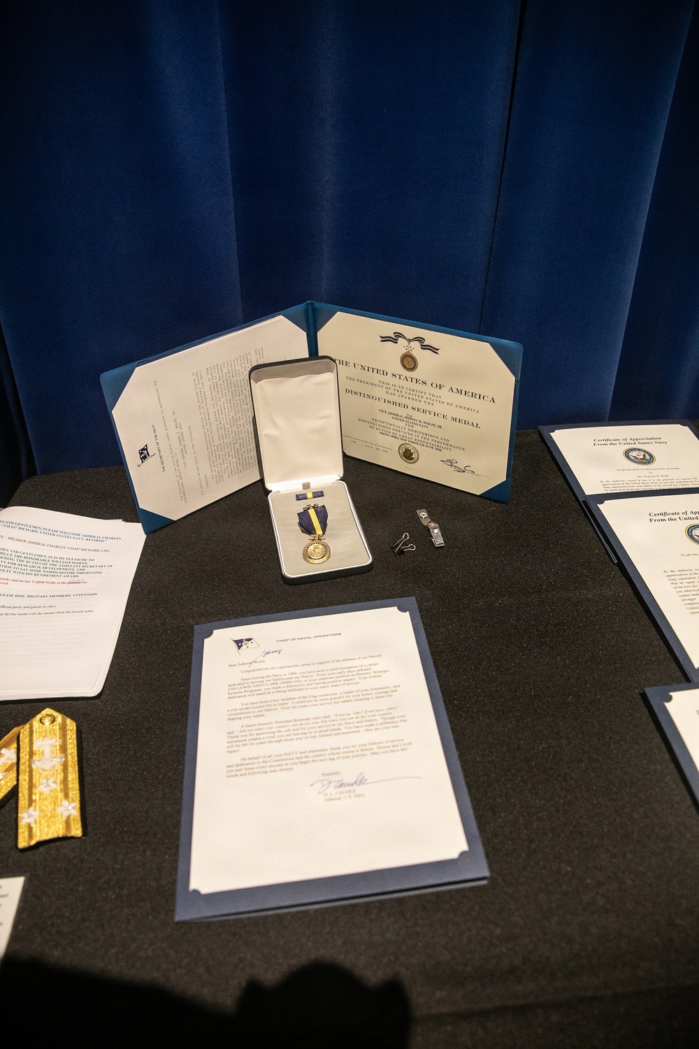 Vice Adm. Douglas L. Williams Relieves Vice Adm. Johnny Wolfe Jr. at Portfolio Acquisition Executive Strategic Systems Programs Change of Command Ceremony
