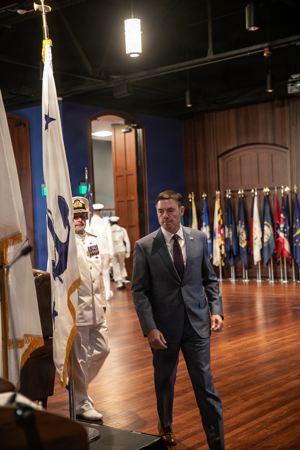 Vice Adm. Douglas L. Williams Relieves Vice Adm. Johnny Wolfe Jr. at Portfolio Acquisition Executive Strategic Systems Programs Change of Command Ceremony