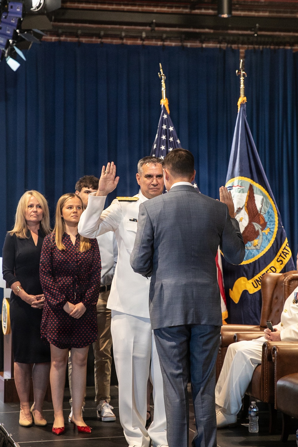 Vice Adm. Douglas L. Williams Relieves Vice Adm. Johnny Wolfe Jr. at Portfolio Acquisition Executive Strategic Systems Programs Change of Command Ceremony