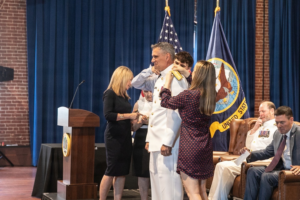 Vice Adm. Douglas L. Williams Relieves Vice Adm. Johnny Wolfe Jr. at Portfolio Acquisition Executive Strategic Systems Programs Change of Command Ceremony