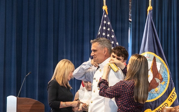 Vice Adm. Douglas L. Williams Relieves Vice Adm. Johnny Wolfe Jr. at Portfolio Acquisition Executive Strategic Systems Programs Change of Command Ceremony