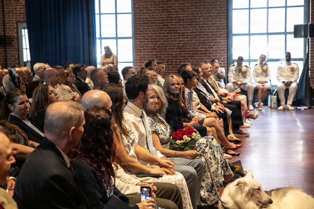 Vice Adm. Douglas L. Williams Relieves Vice Adm. Johnny Wolfe Jr. at Portfolio Acquisition Executive Strategic Systems Programs Change of Command Ceremony