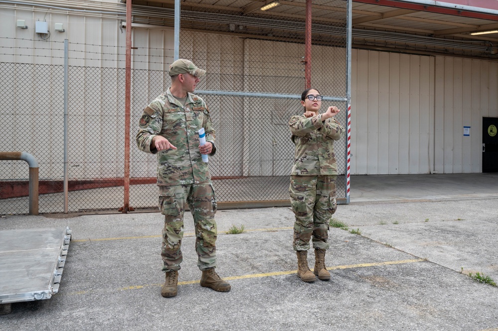 161 LRS Conducts Air Transportation Training at Aviano Air Base