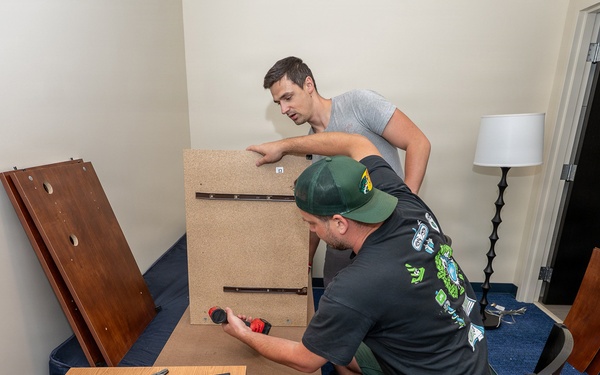 Dormitory upgrades enhance enlisted Airmen living spaces