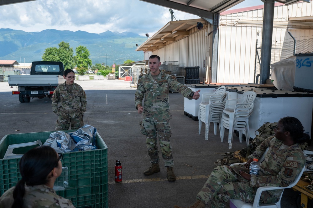 161 LRS Conducts Air Transportation Training at Aviano Air Base