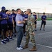 Kansas State University Football Team visits Fort Riley