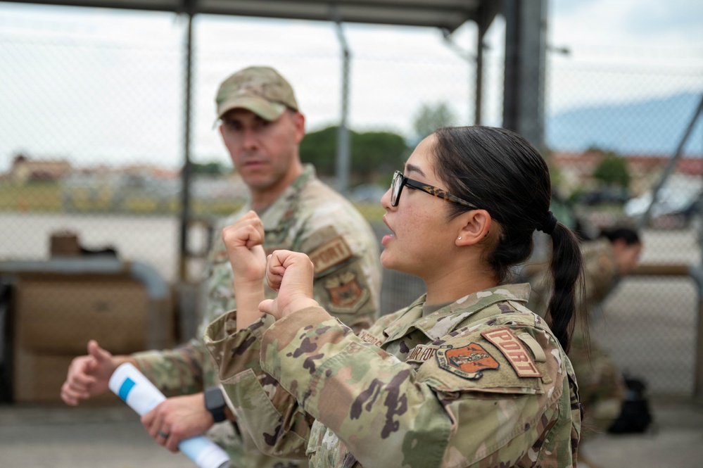 161 LRS Conducts Air Transportation Training at Aviano Air Base