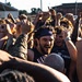 Kansas State University Football Team visits Fort Riley