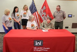 USACE signs cooperative agreement with Core Friends of Rend Lake