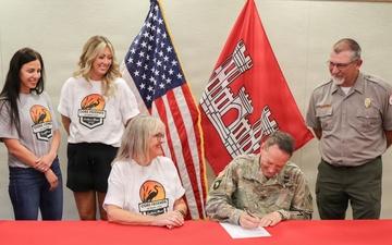 Commander’s visit to Rend Lake highlights partnerships, recreation, and regional impact