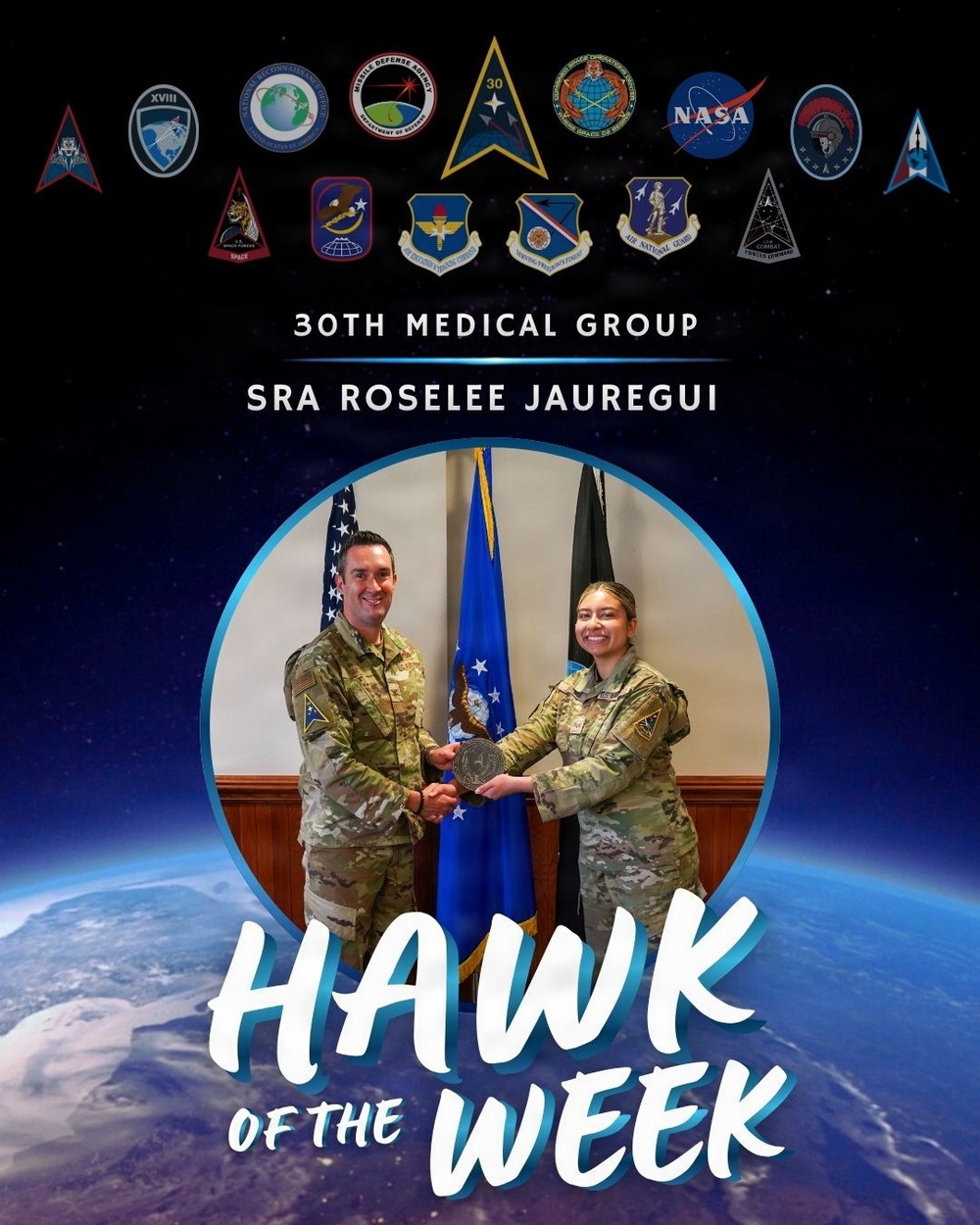 Vandenberg's Hawk of the Week Award on June 17th