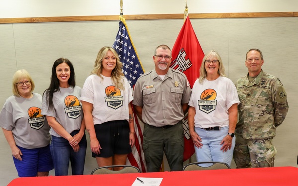 USACE signs cooperative agreement with Core Friends of Rend Lake