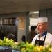 Let's Eat! Triad cranks on the chow line at Mercer Hall Galley