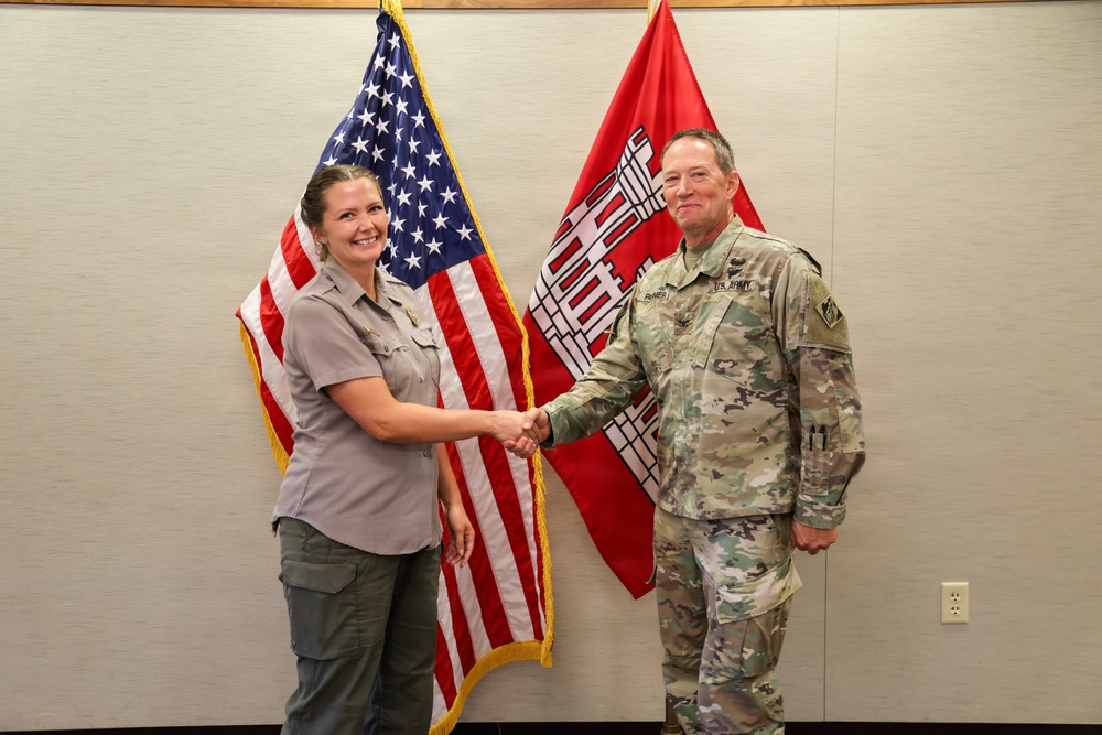 Rend Lake employee recieves commander's coin of excellence