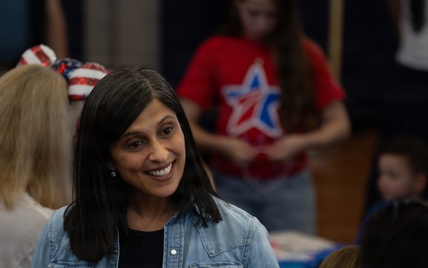 Second Lady Visits MacDill Youth Center to Promote Literacy