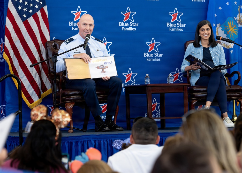 SLOTUS visits MacDill, reads to military families