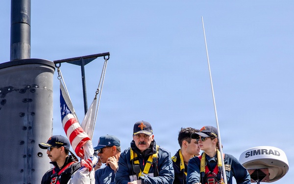USS Santa Fe (SSN 763) Returns from Operation Ice Camp 2026 and Arctic Operations