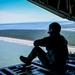 165th Airlift Wing's C-130J flies over Tybee Island during local sortie