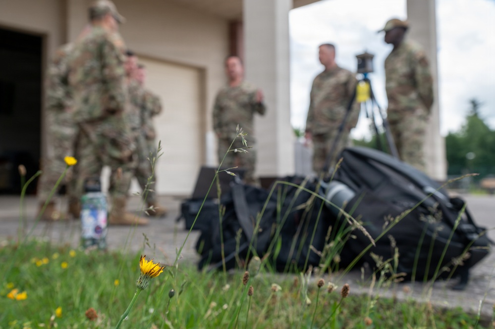 Airmen conduct annual training in Ramstein, Germany.