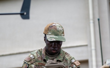 Airmen conduct annual training in Ramstein, Germany.