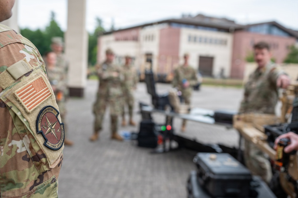 Airmen conduct annual training in Ramstein, Germany.