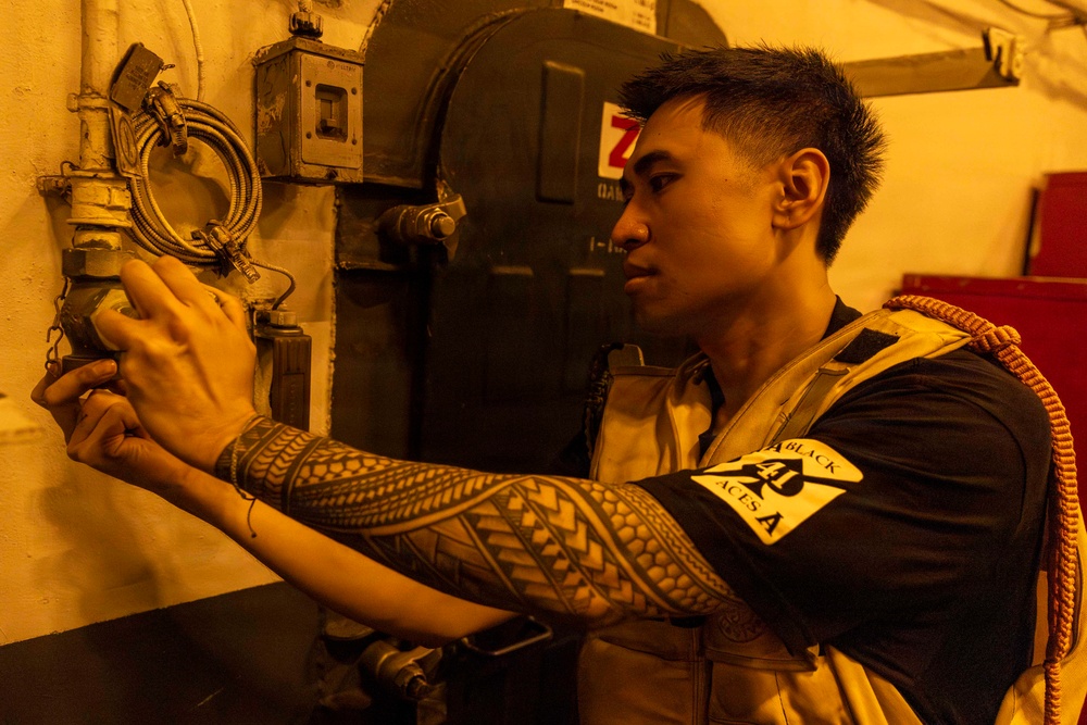 Abraham Lincoln Conducts Operations